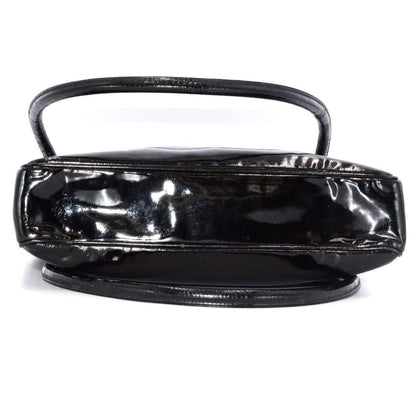 Chanel Tote Enamel CC Logo Black