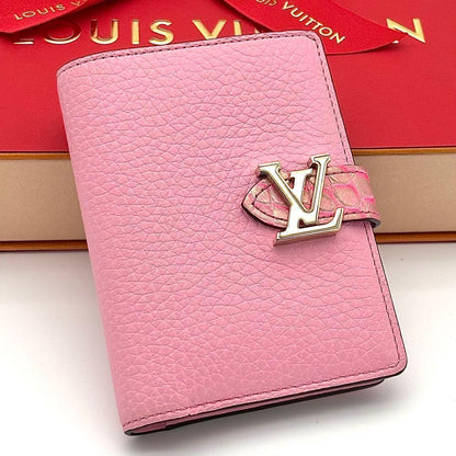 Louis Vuitton Wallet Vertical CP Croco Pink