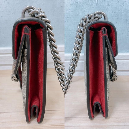 Gucci Dionysus Shoulder Bag Chain Red — view 3