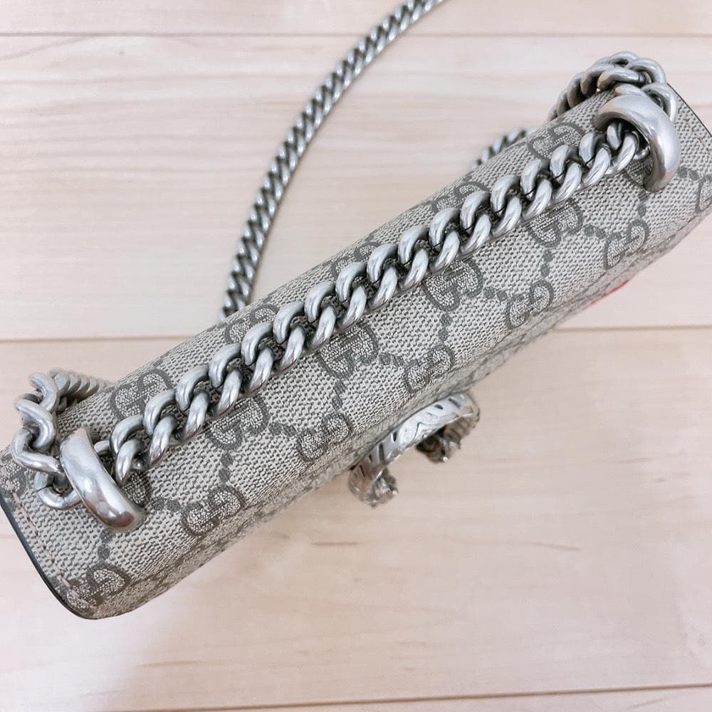 Gucci Dionysus Shoulder Bag Chain Red — view 4