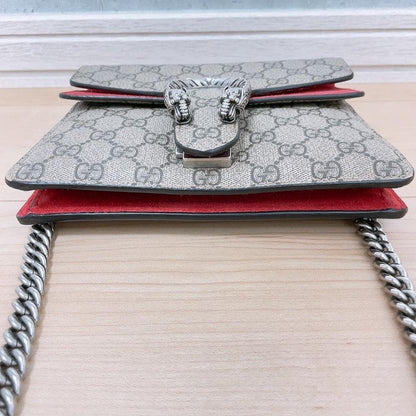 Gucci Dionysus Shoulder Bag Chain Red — view 5