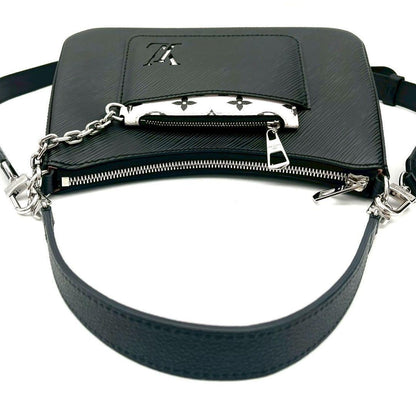 Louis Vuitton Epi Marelle Black Handbag — view 7