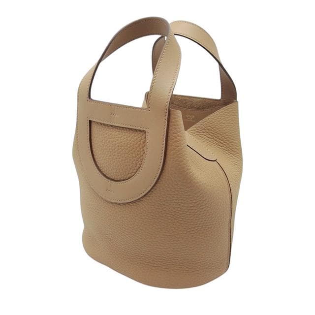 Hermes in the Loop 18 B Engraved (2023)taurillon Clemence Biscuit