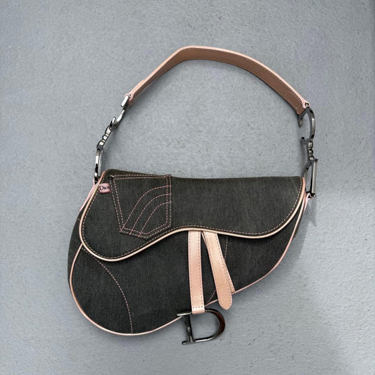 Dior Galliano Saddle Shoulder Bag