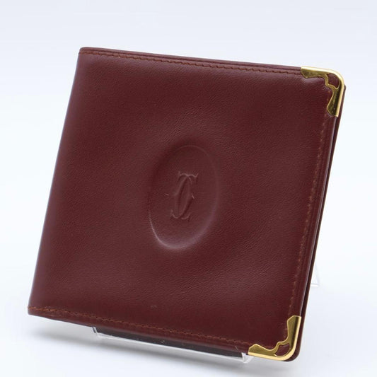 Cartier Bifold Wallet Must Line Leather
