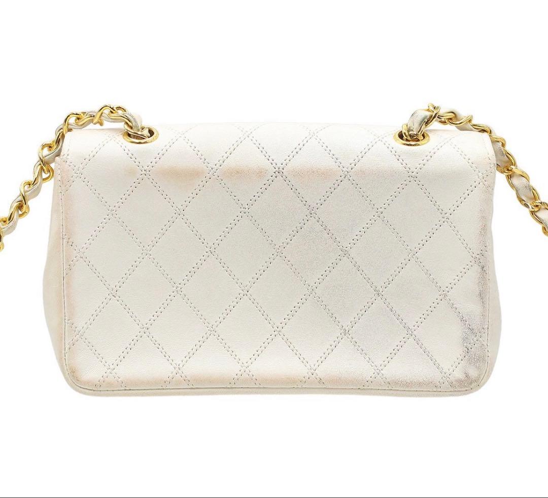 Chanel Jumbo CC Logo Mini Bicolor Chain Shoulder — view 3