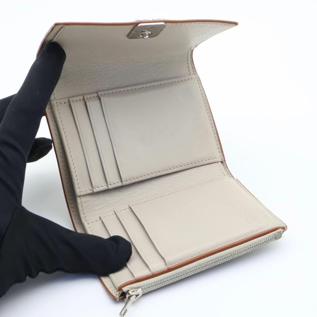 Loewe Trifold Wallet Anagram Beige — view 5
