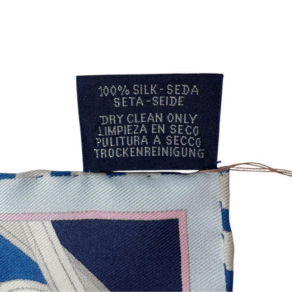 Hermes Carre 45 Spring Remix Silk Scarf Gavroche — view 7