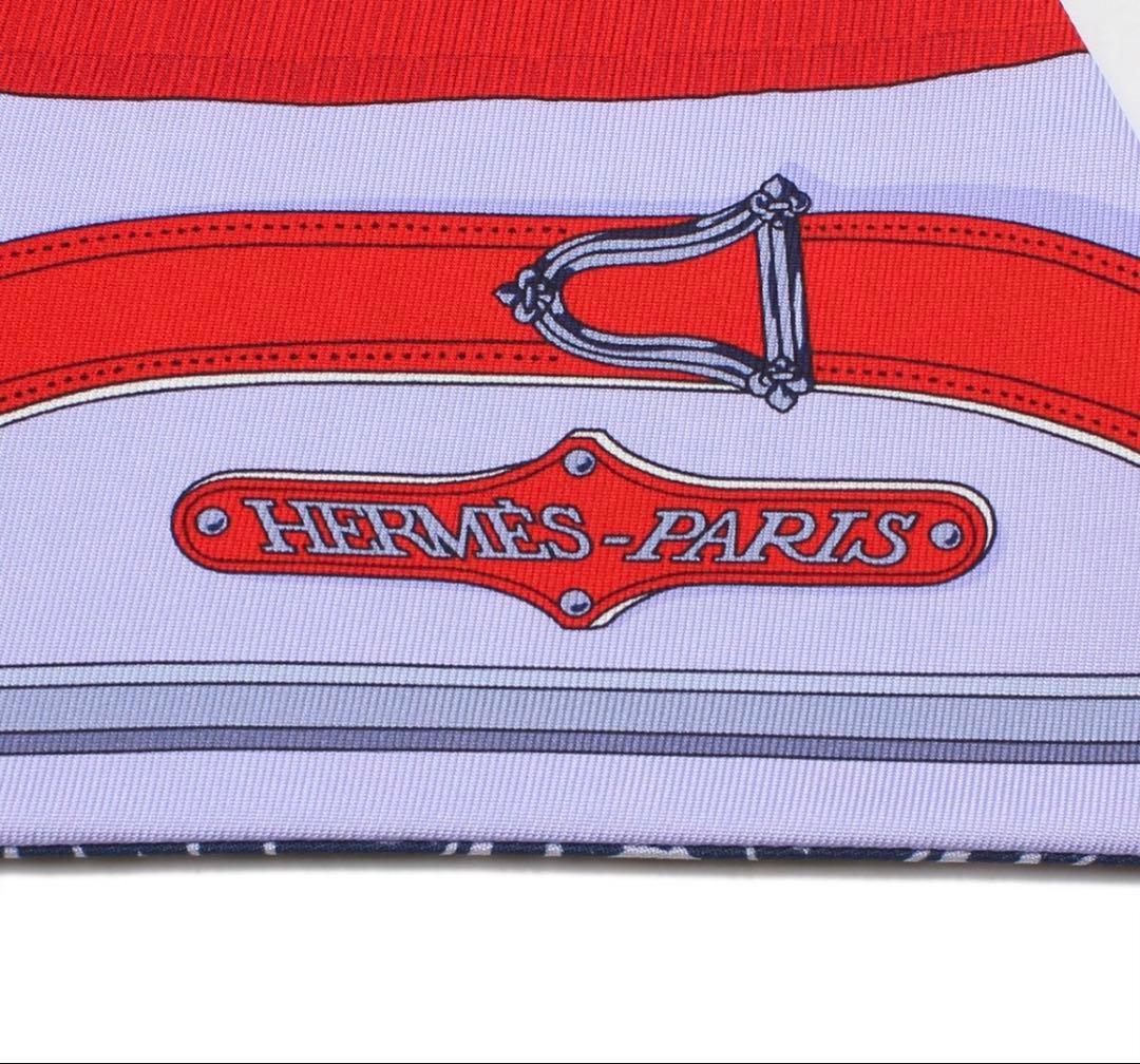 Hermes Maxi Tweely Cavalcadour Silk Scarf — view 4