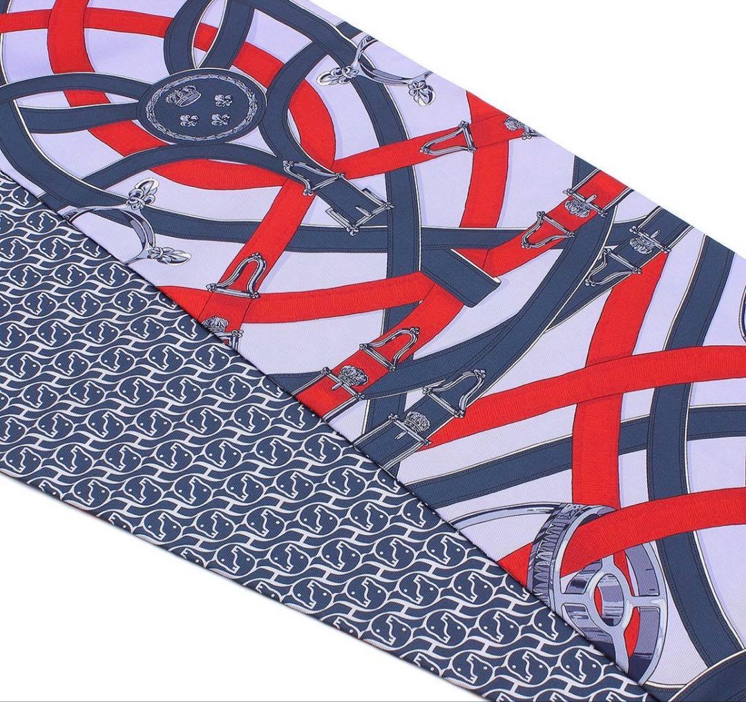 Hermes Maxi Tweely Cavalcadour Silk Scarf — view 5