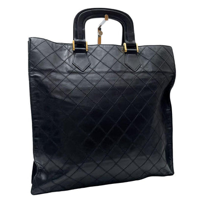Chanel Quilted Lambskin Mini CC Logo Hand Tote — view 2