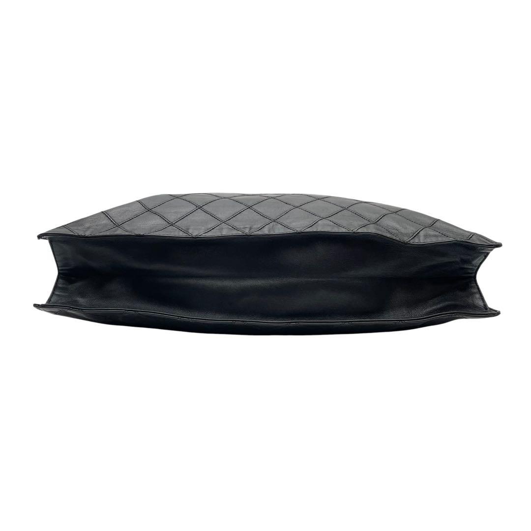 Chanel Quilted Lambskin Mini CC Logo Hand Tote — view 5