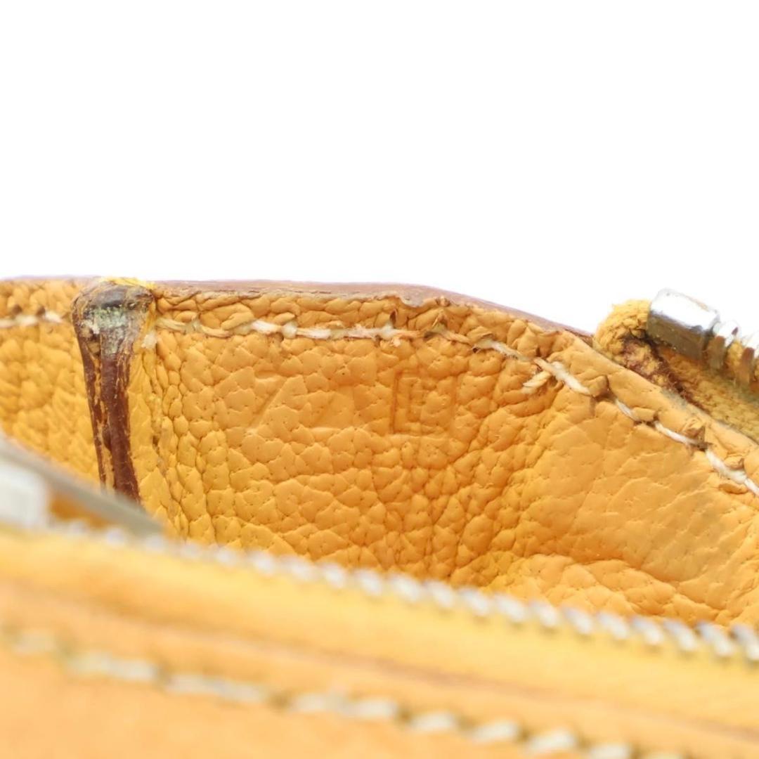 Hermes Clarice Coin Case Chevre Purse Yellow — view 6