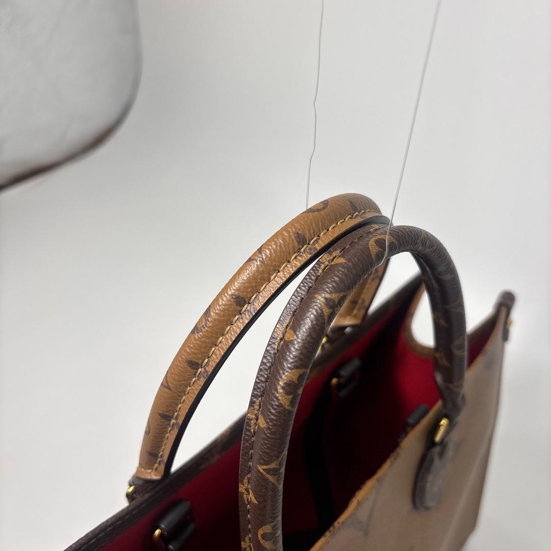 Louis Vuitton Giant Monogram Reverse On The Go MM Tote Bag — view 7
