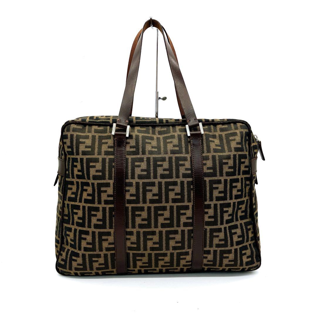 Fendi Business Bag Handbag Zucca Jacquard