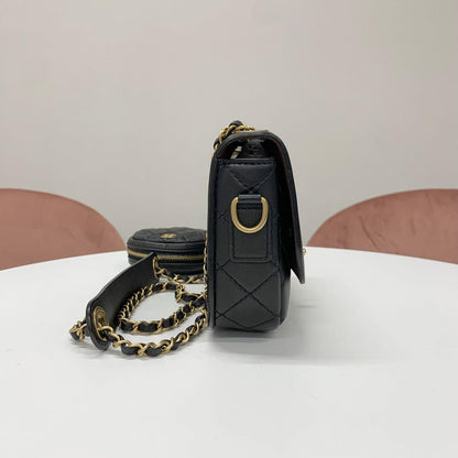 Chanel Quilted Flap with Coin Purse — view 3