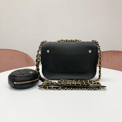 Chanel Quilted Flap with Coin Purse — view 4