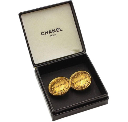 Chanel Cambon Round Earrings — view 2