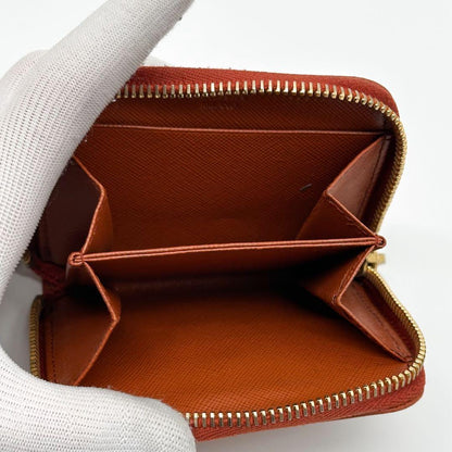 Prada Saffiano Coin Purse Orange Mini — view 8