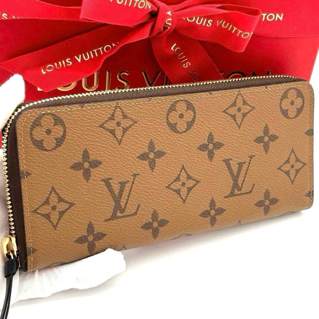 Louis Vuitton Exhibition Grade Monogram Reverse Portefeuille Clemence Wallet