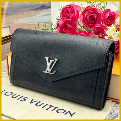 Louis Vuitton Portefeuille My Lockme Noir Wallet
