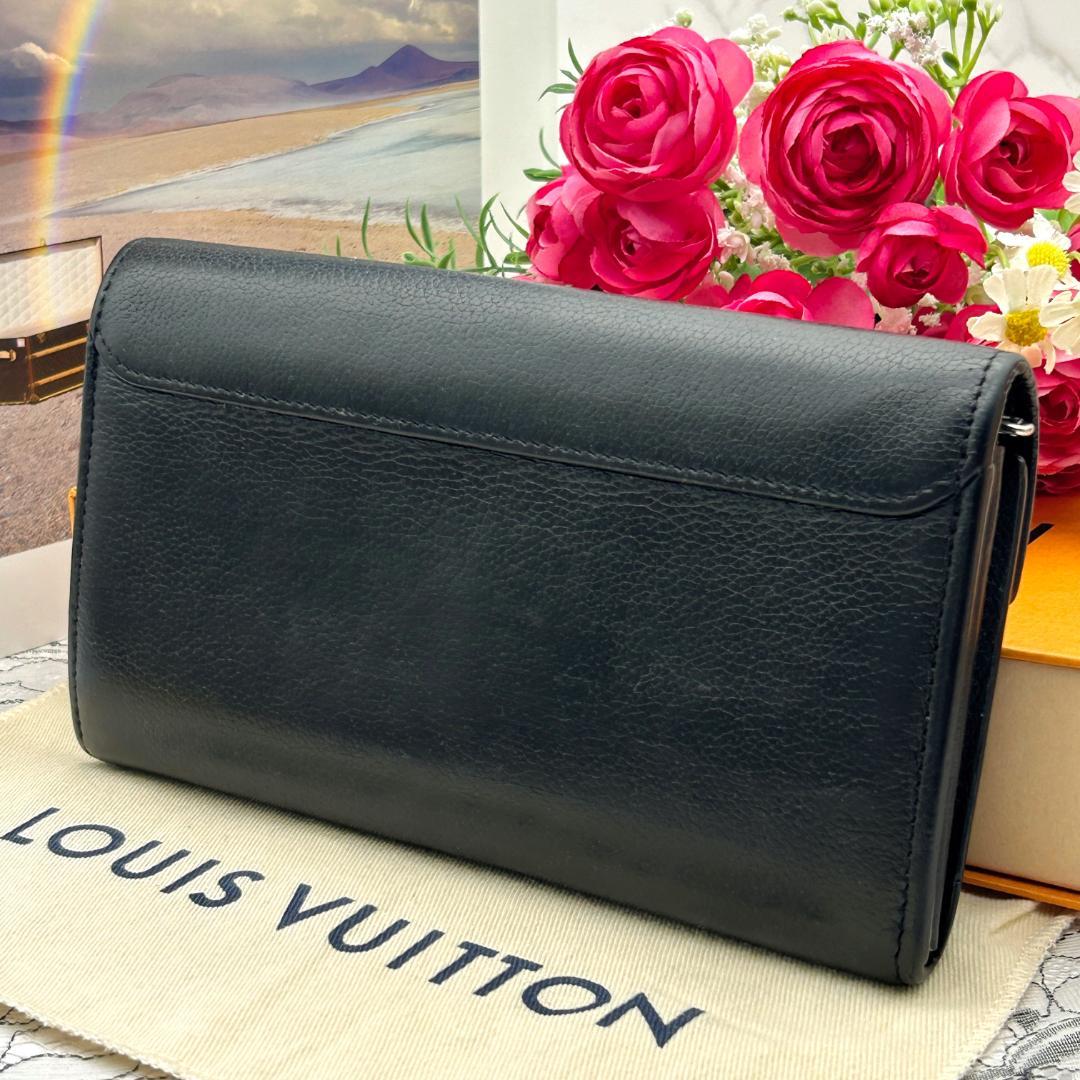 Louis Vuitton Portefeuille My Lockme Noir Wallet — view 2