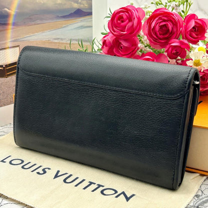 Louis Vuitton Portefeuille My Lockme Noir Wallet — view 2