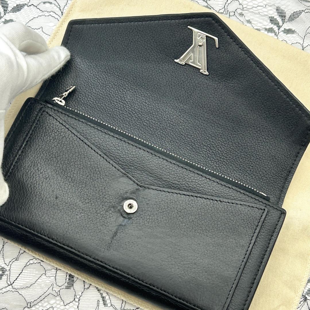 Louis Vuitton Portefeuille My Lockme Noir Wallet — view 6