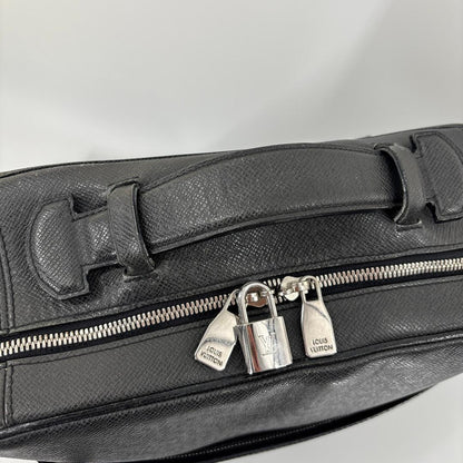 Louis Vuitton Taiga Sirius a Dos PM Black Backpack — view 6