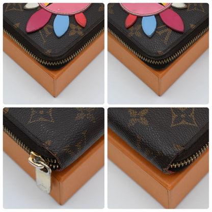 Louis Vuitton Monogram Zippy Wallet Lovely Bird Brown — view 7
