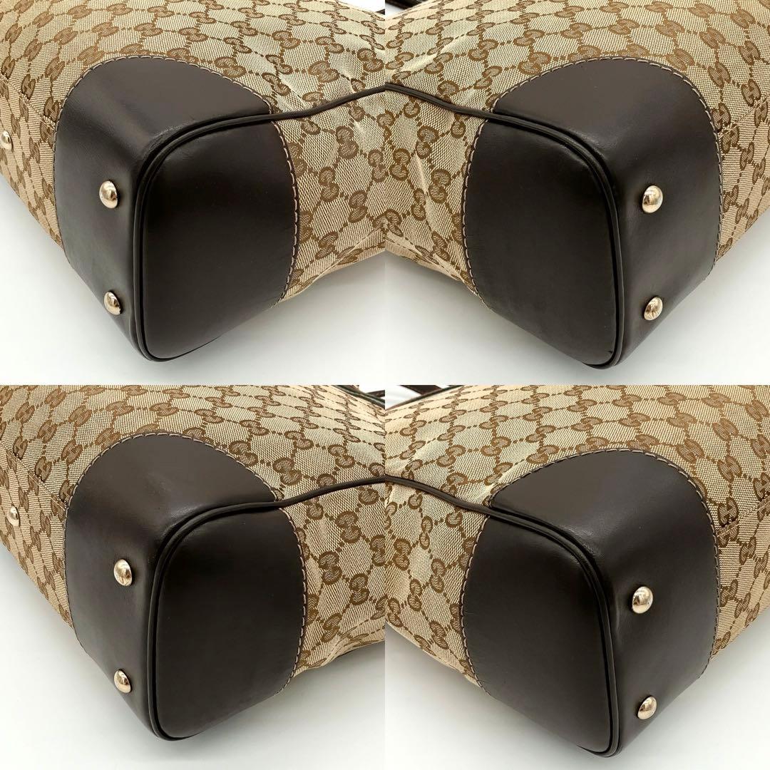 Gucci Tote Bag Mayfair Sherry Line GG Canvas A4