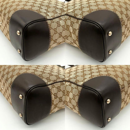 Gucci Tote Bag Mayfair Sherry Line GG Canvas A4