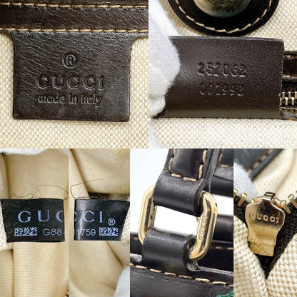 Gucci Tote Bag Mayfair Sherry Line GG Canvas A4