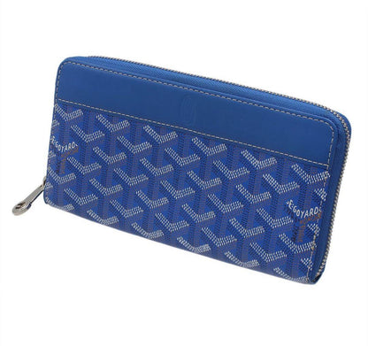New Goyard Matignon GM Round Zipper Long Wallet