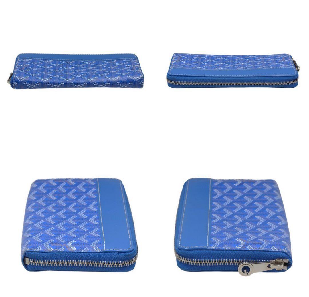 New Goyard Matignon GM Round Zipper Long Wallet
