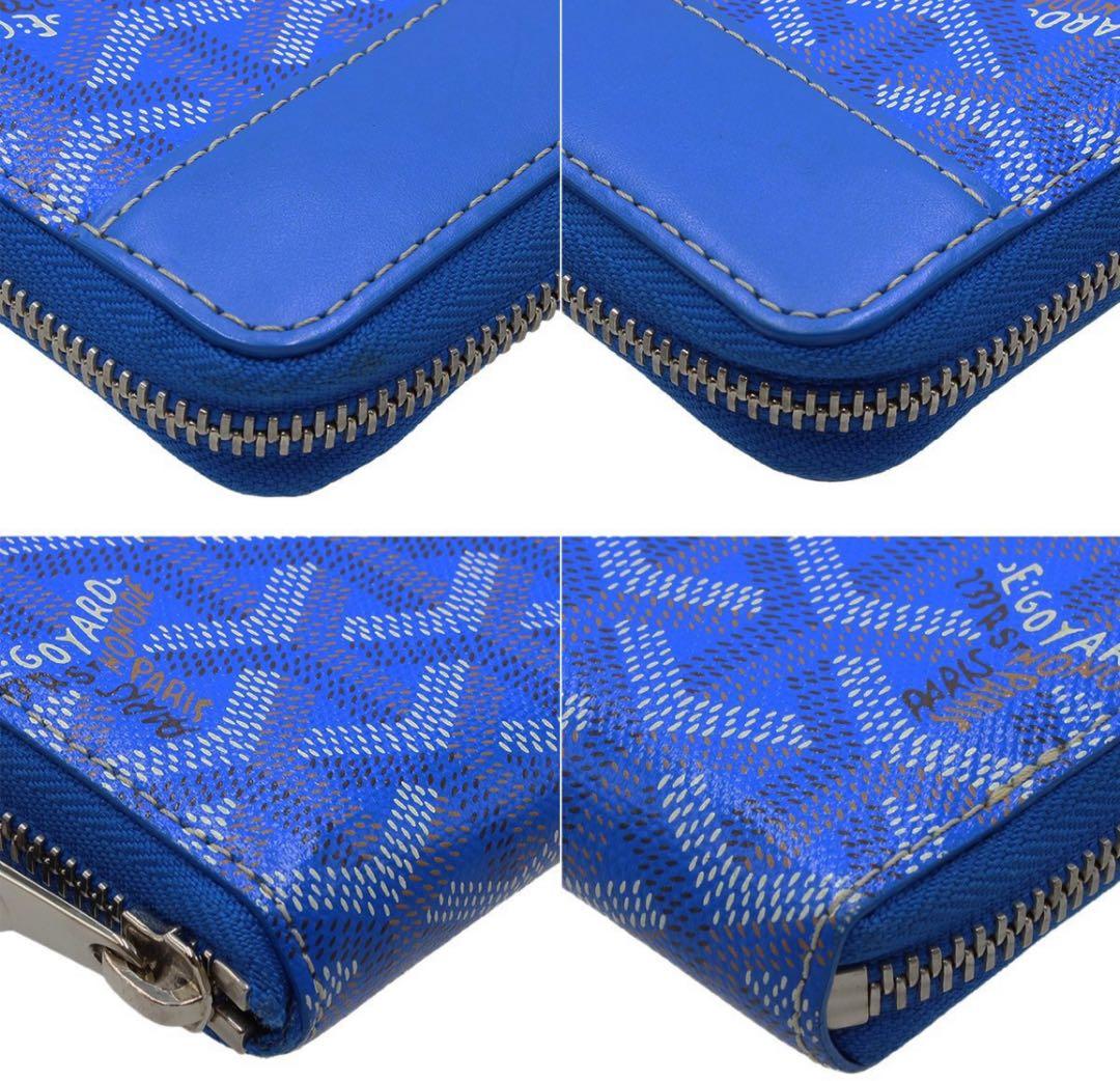 New Goyard Matignon GM Round Zipper Long Wallet