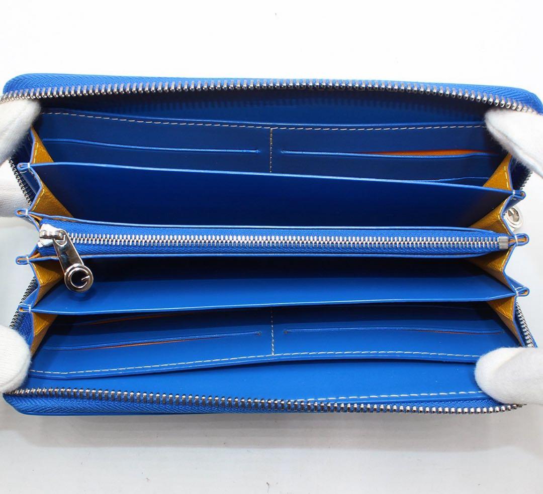 New Goyard Matignon GM Round Zipper Long Wallet