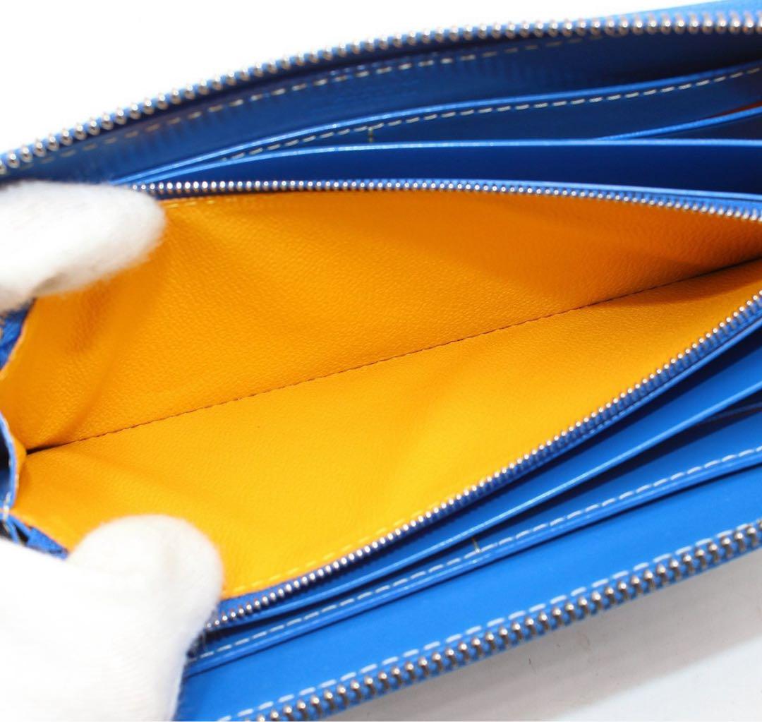 New Goyard Matignon GM Round Zipper Long Wallet