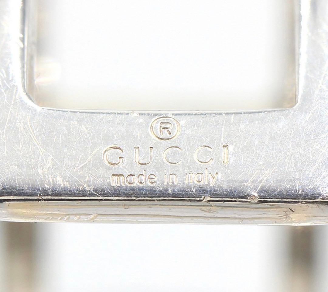 Gucci Open Square Bangle Bracelet