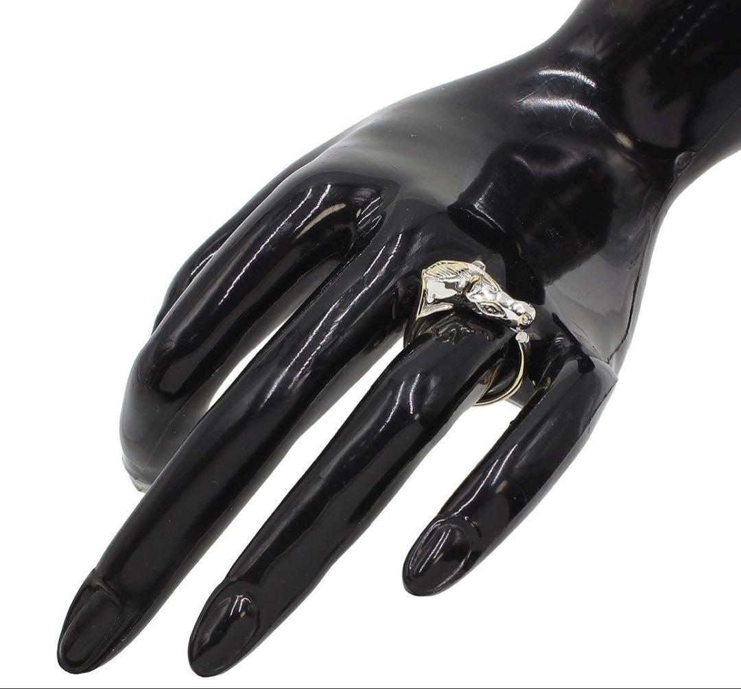 Hermes 51 Cheval Horse Motif Ring — view 2