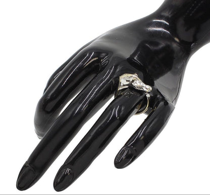 Hermes 51 Cheval Horse Motif Ring — view 2