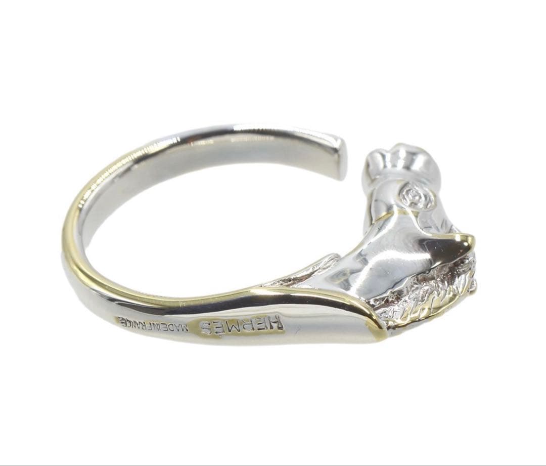 Hermes 51 Cheval Horse Motif Ring — view 4