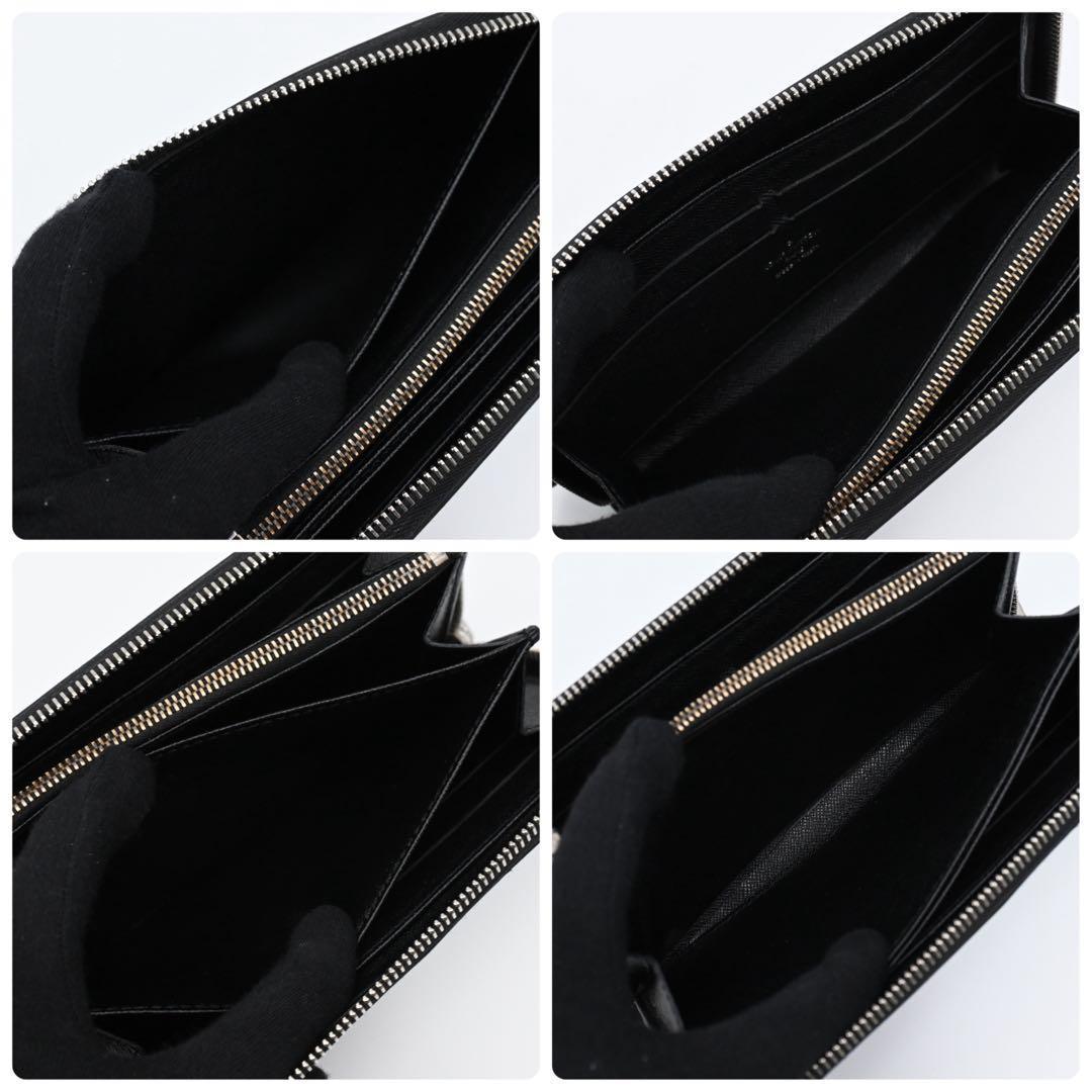 Louis Vuitton Epi Zippy Wallet Black Silver — view 4