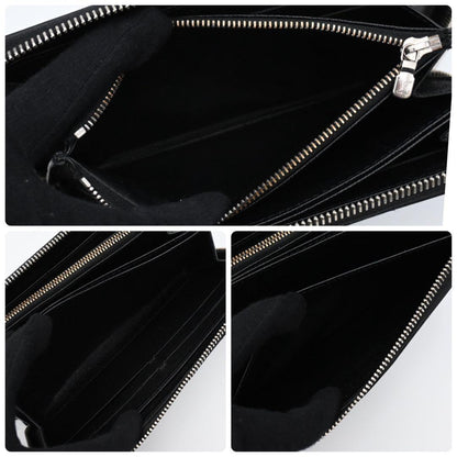 Louis Vuitton Epi Zippy Wallet Black Silver — view 5