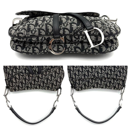 Dior Trotter Double Saddle Bag Gray — view 6