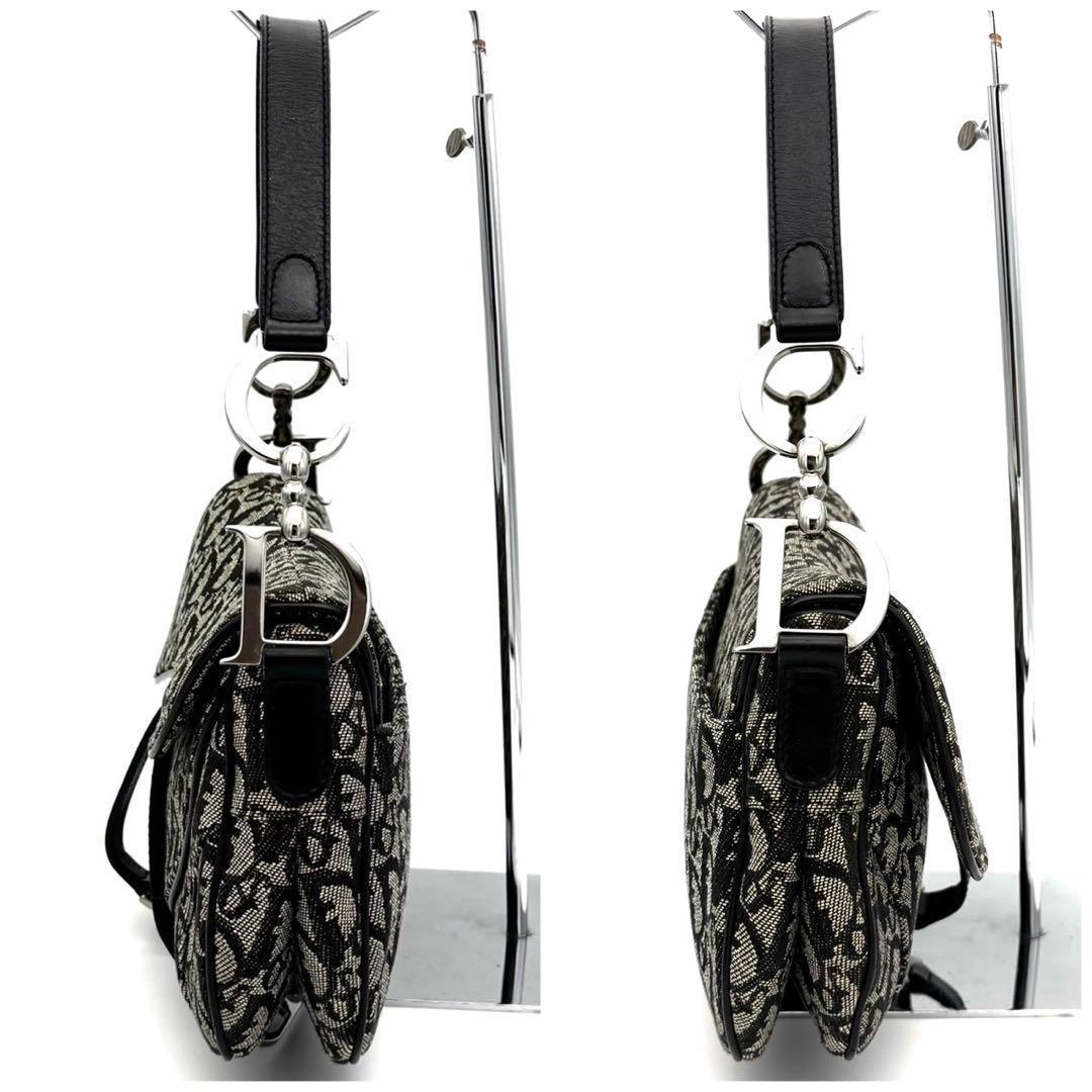 Dior Trotter Double Saddle Bag Gray — view 7