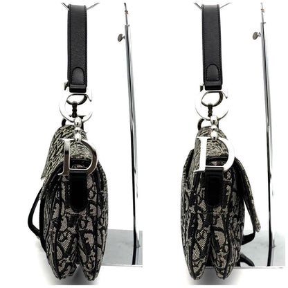 Dior Trotter Double Saddle Bag Gray — view 7
