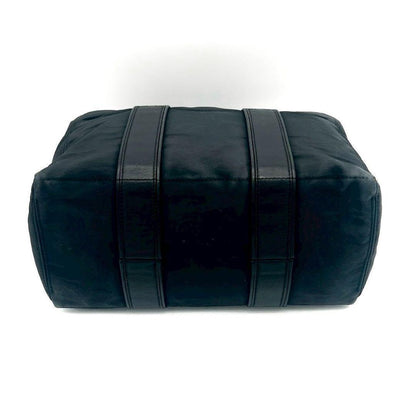 Hermes Acapulco PM Nylon Leather Black Silver Handbag — view 7