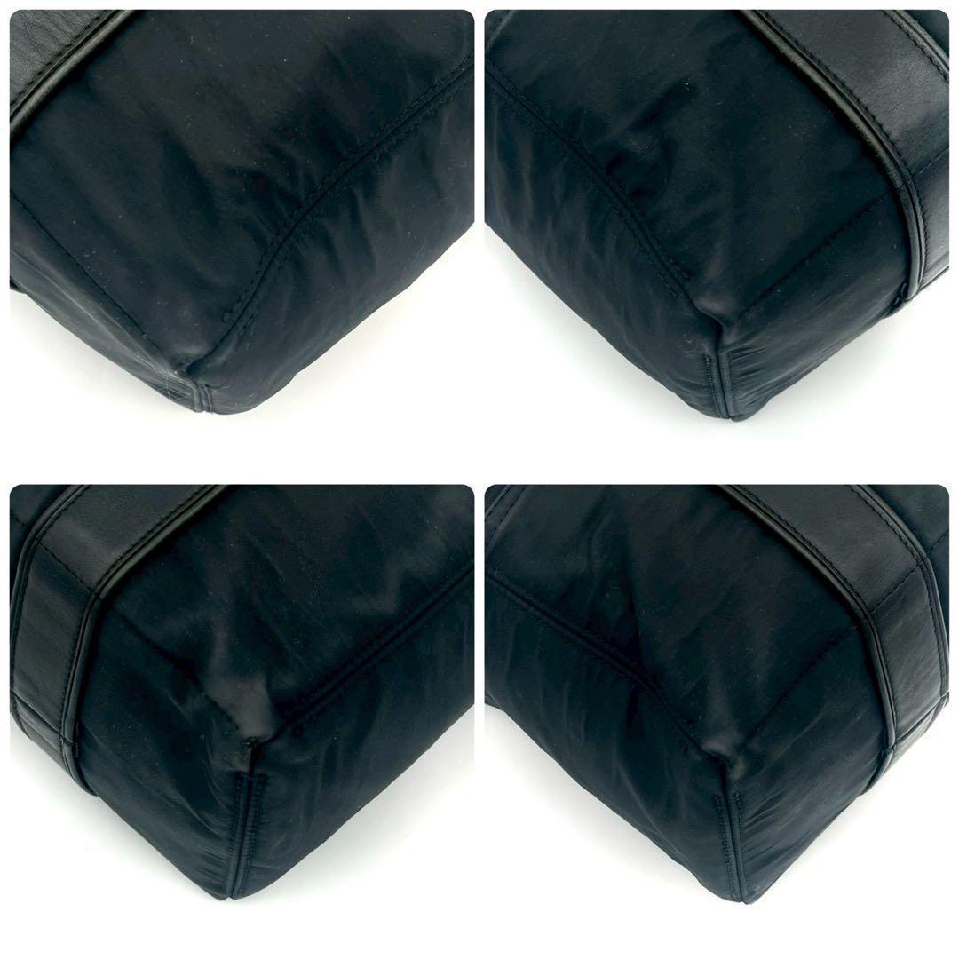 Hermes Acapulco PM Nylon Leather Black Silver Handbag — view 9