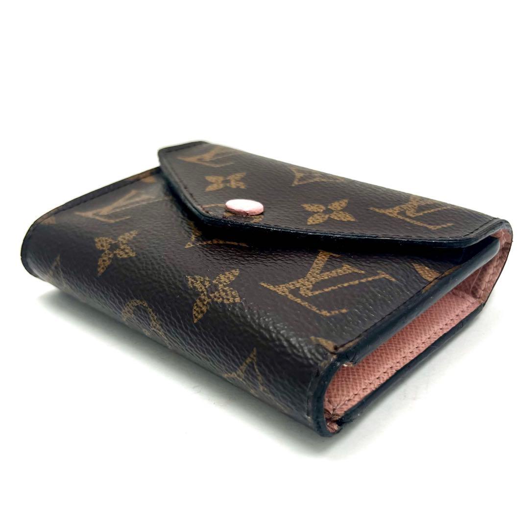 Louis Vuitton Monogram Portefeuille Victorine Rose Ballerine Wallet — view 6